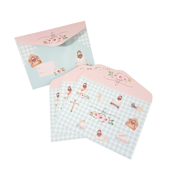 Papéis de Carta e Envelopes - Linha Devocional